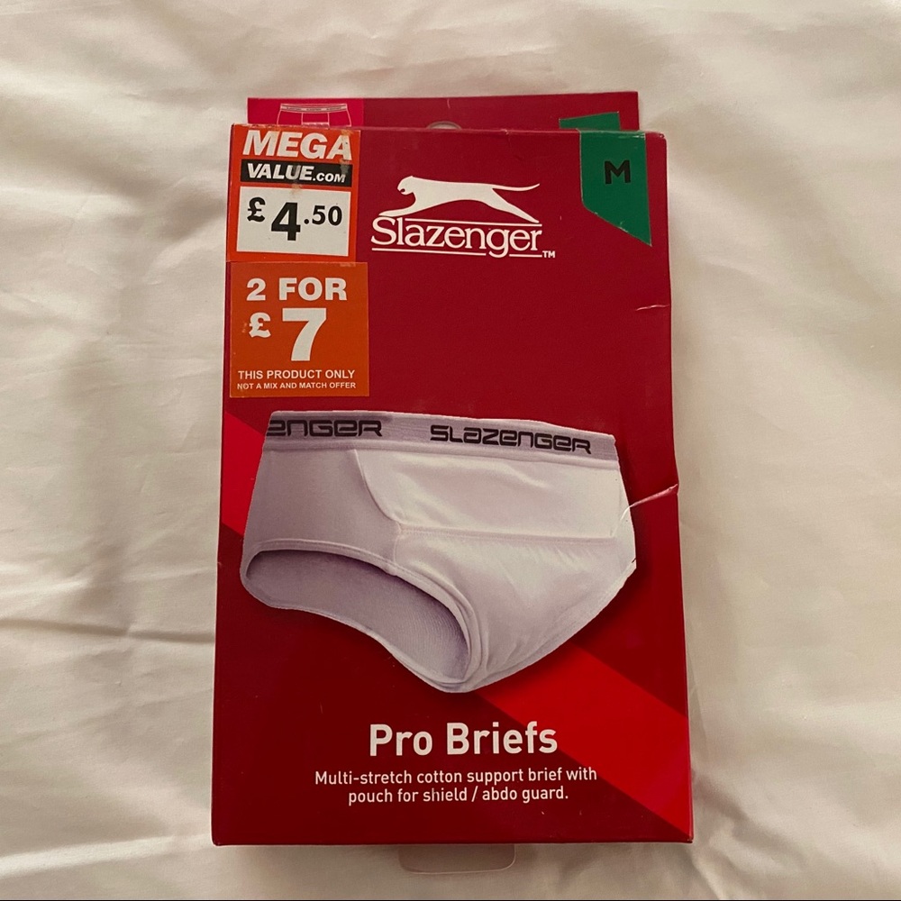 Slate get pro briefs - white medium